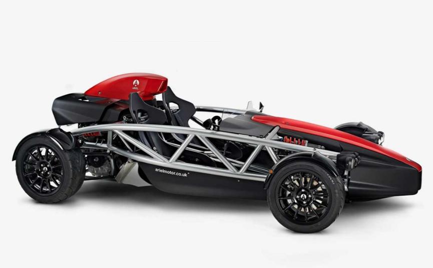 Ariel Atom 4具有320bhp的Honda Type R涡轮发动机