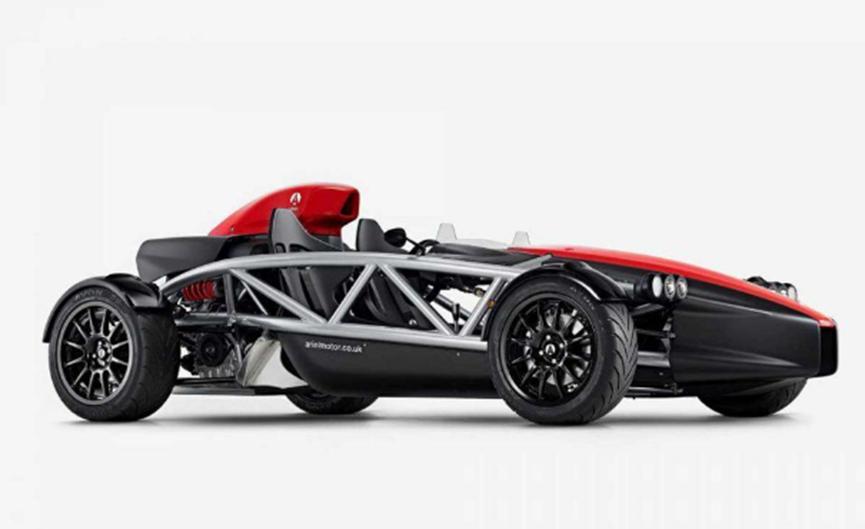 Ariel Atom 4具有320bhp的Honda Type R涡轮发动机