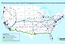 前沿汽车资讯:Electrify America现在可以将您的电动汽车从洛杉矶一直带到华盛顿