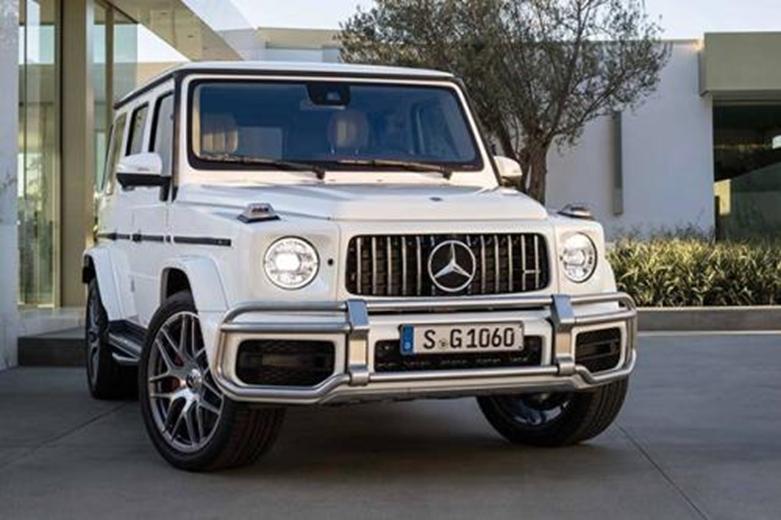 2020梅赛德斯-AMG G63看起来已经准备好内外黄金时间