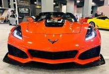 前沿汽车资讯:首先看一下2020年Corvette ZR1的主动航空套件吗