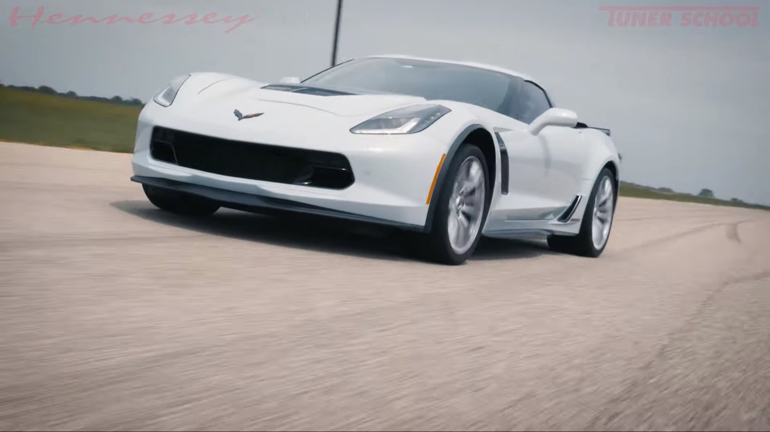 Hennessey在赛道上测试Corvette Z06 HPE850升级