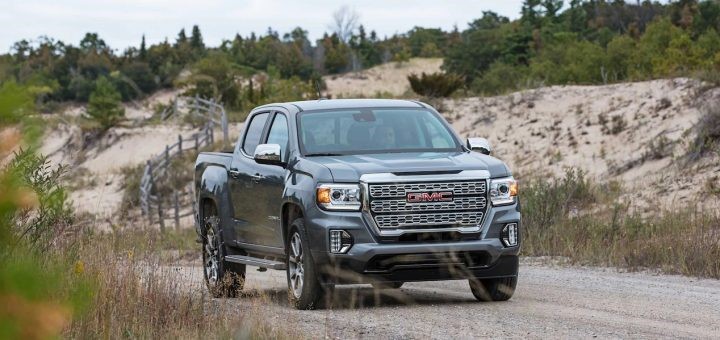 比较2021 GMC Canyon的高级安全功能和可用性