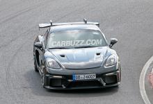 保时捷718 Cayman GT4 RS在最新谍照中没有伪装