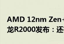 AMD 12nm Zen+架构突然复活！嵌入式锐龙R2000发布：还有双核