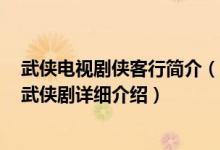 武侠电视剧侠客行简介（关于侠客行 2002年王新民执导的武侠剧详细介绍）