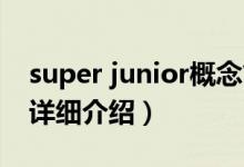 super junior概念简介（关于Super Junior详细介绍）