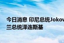 今日消息 印尼总统Jokowi将于当地时间6月29日会见乌克兰总统泽连斯基