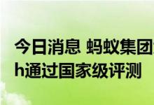 今日消息 蚂蚁集团大规模图计算系统TuGraph通过国家级评测