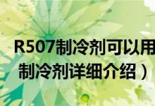 R507制冷剂可以用什么代替简介（关于R507 制冷剂详细介绍）