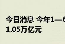 今日消息 今年1—6月 我国生猪期货总成交额1.05万亿元