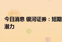 今日消息 银河证券：短期内一线快递公司股价有进一步上升潜力