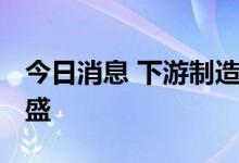 今日消息 下游制造业复苏 工业机器人需求旺盛