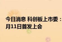 今日消息 科创板上市委：安徽安芯电子科技股份有限公司7月11日首发上会