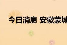 今日消息 安徽蒙城查出1名核酸阳性人员