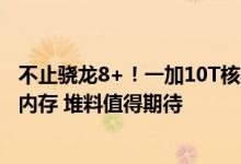 不止骁龙8+！一加10T核心参数曝光：16GB LPDDR5超大内存 堆料值得期待