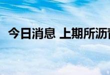 今日消息 上期所沥青期货主力合约大跌7%