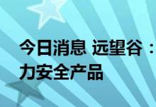 今日消息 远望谷：筹划收购标的企业主营电力安全产品