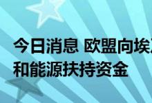 今日消息 欧盟向埃及提供1.179亿欧元水资源和能源扶持资金