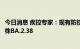 今日消息 疾控专家：现有防控措施能有效应对奥密克戎变异株BA.2.38