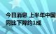 今日消息 上半年中国电竞产业收入765亿元 同比下降约1成