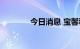 今日消息 宝馨科技触及涨停