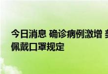 今日消息 确诊病例激增 美加州洛杉矶县预计恢复室内强制佩戴口罩规定