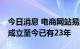 今日消息 电商网站易趣网宣布将于8月关闭，成立至今已有23年