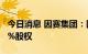 今日消息 因赛集团：因赛投资拟协议转让约5%股权