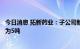 今日消息 拓新药业：子公司新乡制药阿兹夫定原料药年产能为5吨