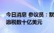 今日消息 参议员：默沙东通过跨境转移利润逃税数十亿美元