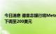 今日消息 德意志银行将Meta Platforms目标价从235美元下调至200美元