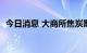 今日消息 大商所焦炭期货主力合约大涨5%