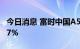 今日消息 富时中国A50指数期货开盘上涨0.17%