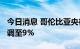 今日消息 哥伦比亚央行将贷款利率从7.5%上调至9%