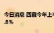 今日消息 西藏今年上半年地区生产总值增长4.8%