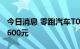 今日消息 零跑汽车T03再涨价，最高涨幅达6600元