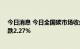 今日消息 今日全国碳市场收盘价57.35元/吨，较前一日下跌2.27%