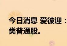 今日消息 爱彼迎：将回购最高20亿美元的A类普通股。