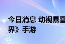 今日消息 动视暴雪和网易取消开发《魔兽世界》手游