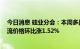 今日消息 硅业分会：本周多晶硅价格小幅上涨 单晶致密主流价格环比涨1.52%