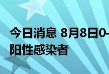 今日消息 8月8日0—15时 浙江金华新增23例阳性感染者