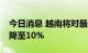 今日消息 越南将对最惠国的汽油关税从20%降至10%