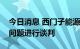 今日消息 西门子能源仍在与俄罗斯就涡轮机问题进行谈判