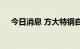 今日消息 方大特钢自发电量创历史新高