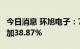 今日消息 环旭电子：7月合并营业收入同比增加38.87%