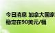 今日消息 加拿大国家银行：预计WTI原油将稳定在90美元/桶