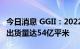 今日消息 GGII：2022年上半年中国锂电隔膜出货量达54亿平米