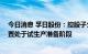 今日消息 孚日股份：控股子公司首期2000吨/年VC精制装置处于试生产准备阶段