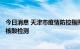 今日消息 天津市疫情防控指挥部：8月13日在全市范围开展核酸检测